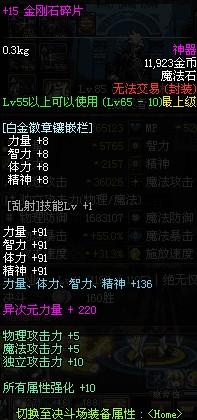 DNF神豪双百万防御面板3W6 全身+13红字装备(9) 第9页