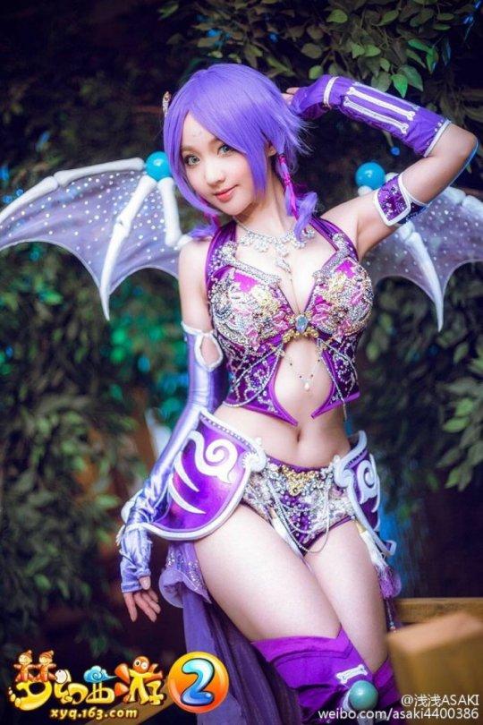 cosplay大赛冠军 梦幻西游最美骨精灵美照 第1页