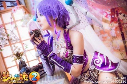 cosplay大赛冠军 梦幻西游最美骨精灵美照(6) 第6页