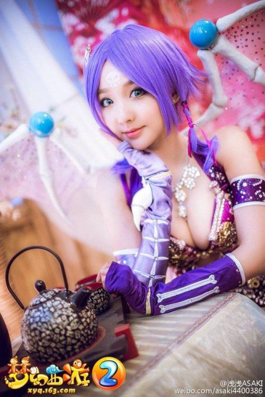 cosplay大赛冠军 梦幻西游最美骨精灵美照(8) 第8页