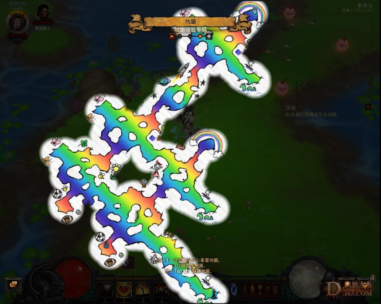 梦幻西游彩虹争霸赛攻略：jpg大雁塔三层的地图