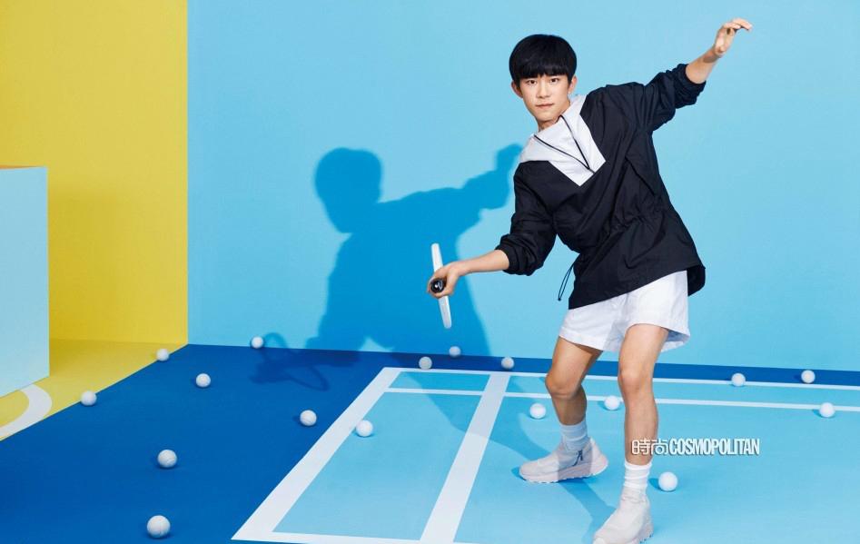 这才是"网球王子"！TFBOYS网球写真集(3) 第3页