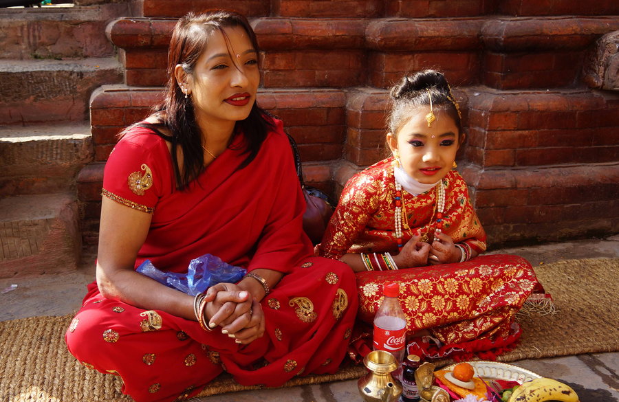 尼泊尔女孩