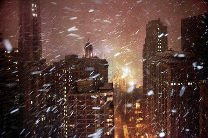 雨夜未名 抓拍雨雪中城市的浪漫魅力瞬间(6) 第6页