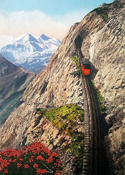 世界最陡铁路 运行120年零事故(2) 第2页
