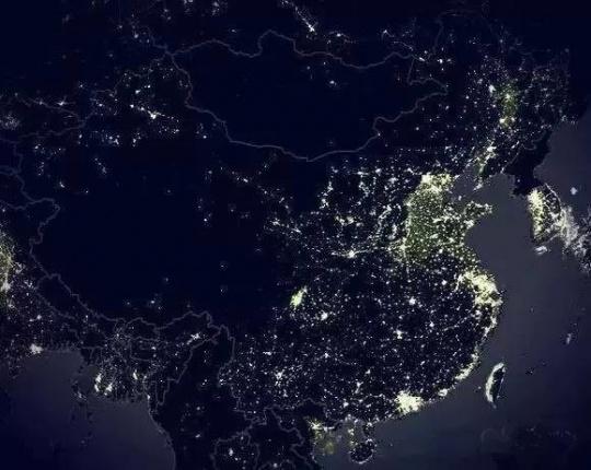 世界各地的卫星夜景图 真的美得不行!