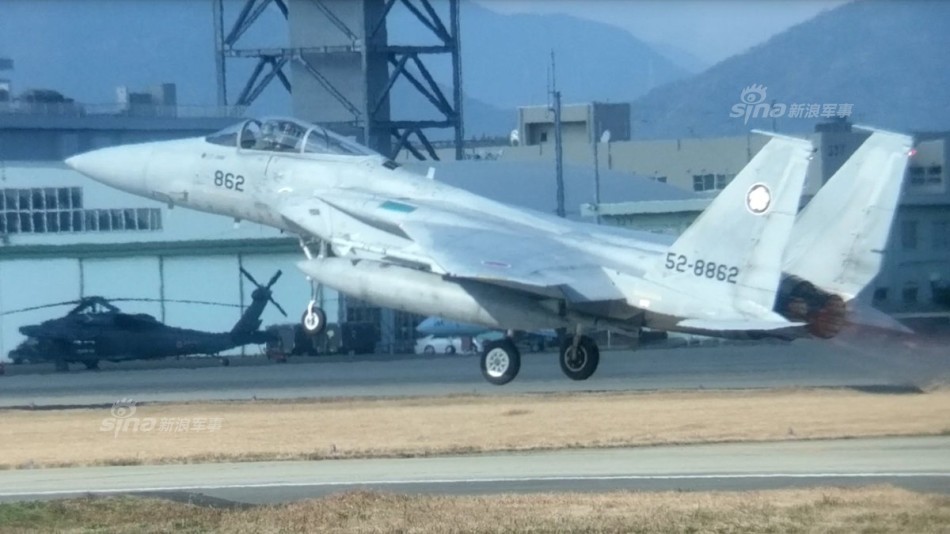 又是去拦截中国空军？日本F15战机挂实弹起飞(2) 第2页
