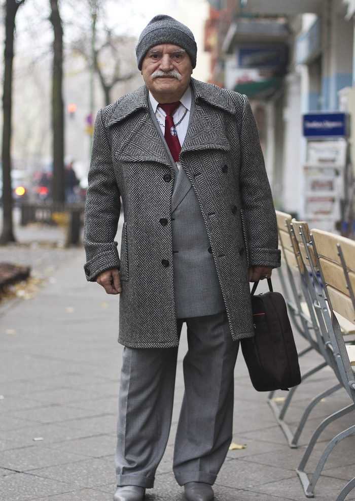 86岁的老男人每天穿不同套装，有型有款有魅力(8) 第8页
