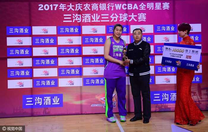 WCBA全明星颁奖仪式：纪妍妍MVP 申彬彬、梁嘉美单项奖(4) 第4页