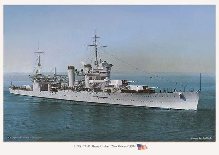 第一海军强国的底蕴:美国一战二战军舰