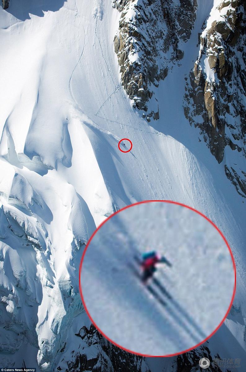 组图：玩命！牛人从4200米高垂直坡道极限滑雪(3) 第3页