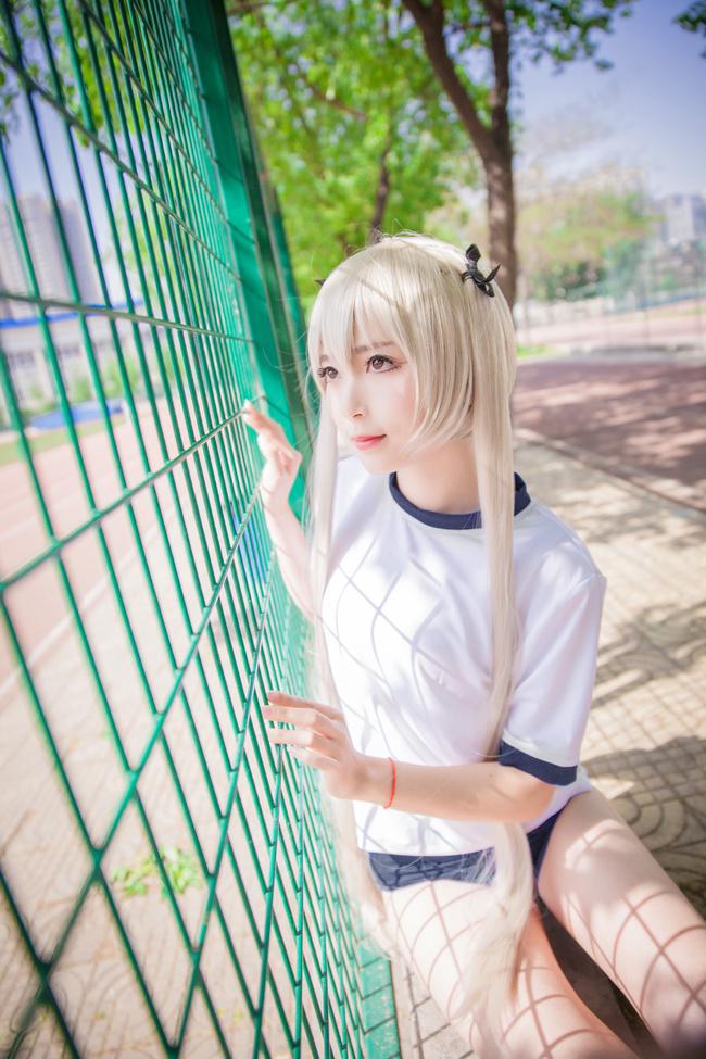 清纯美女白皙美腿cosplay诱惑写真