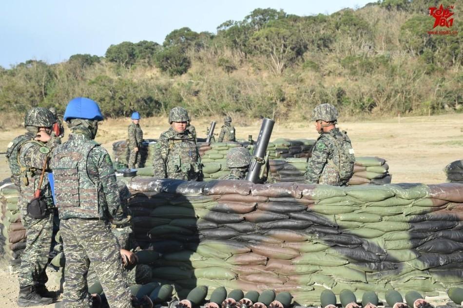 草莓兵新年也放炮！台湾省海军陆战队实弹演习(5) 第5页