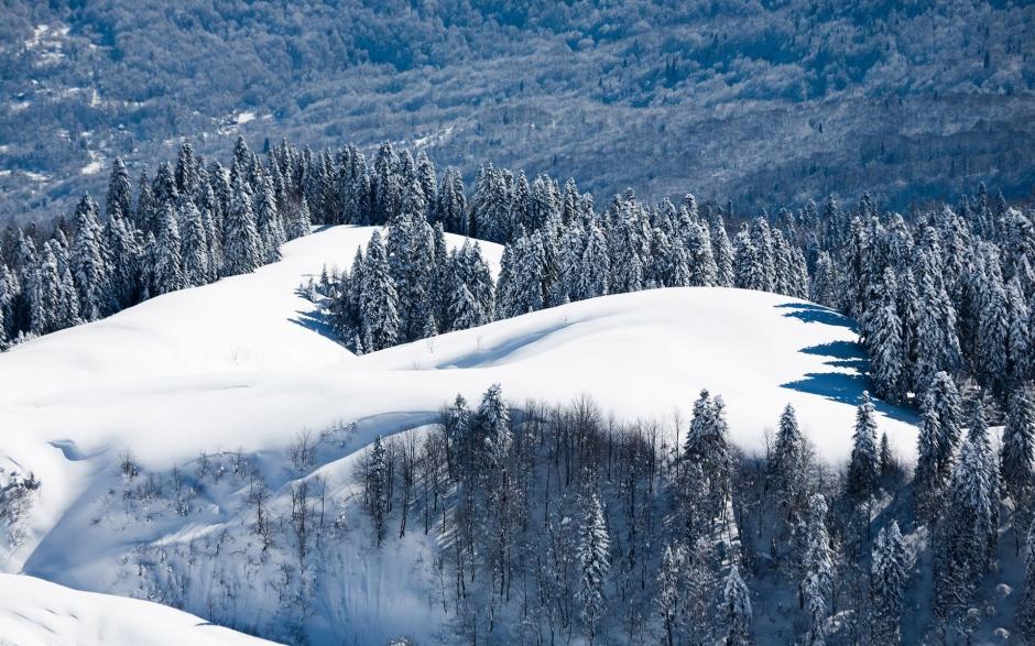 冬季雪景图片 冬季唯美雪景风光壁纸高清图片下载