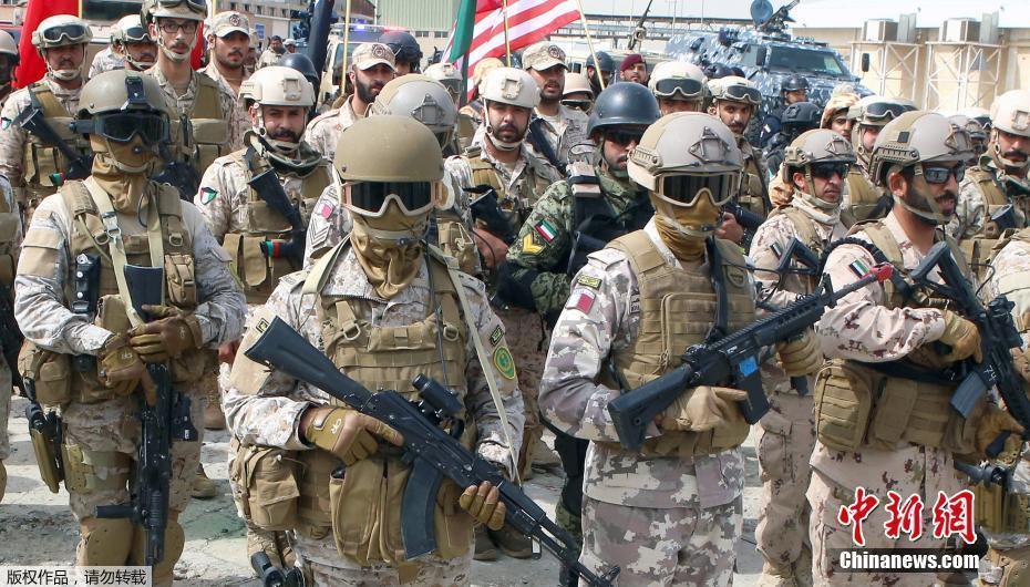 组图：美国科威特举行联合军演 上千名美军士兵参加 第1页