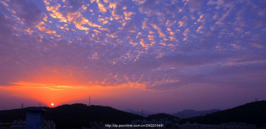 莲塘的傍晚，夕阳美。(11) 第11页