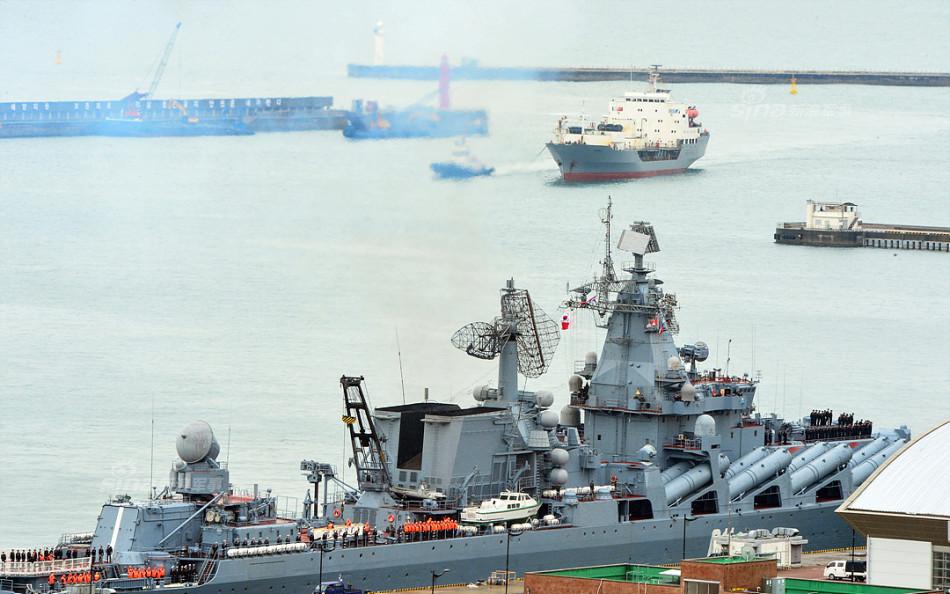 大国势力齐聚朝鲜半岛！俄罗斯巡洋舰停靠韩国(4) 第4页
