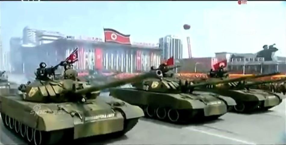 朝鲜改进天马坦克亮相！阅兵式上竟有一辆故障(2) 第2页