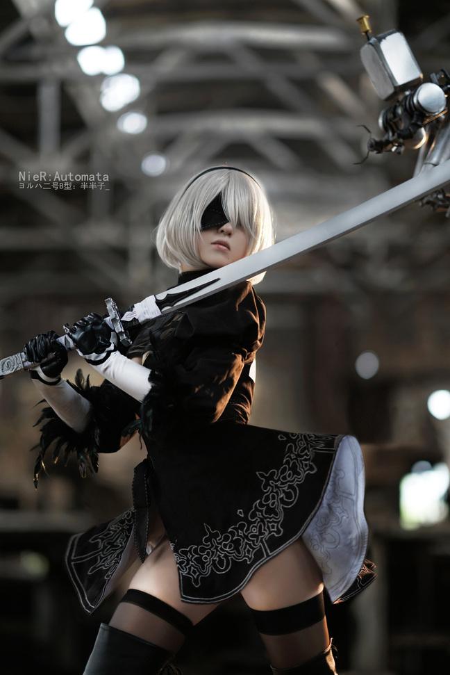 2B cosplay by 半半子(9) 第9页