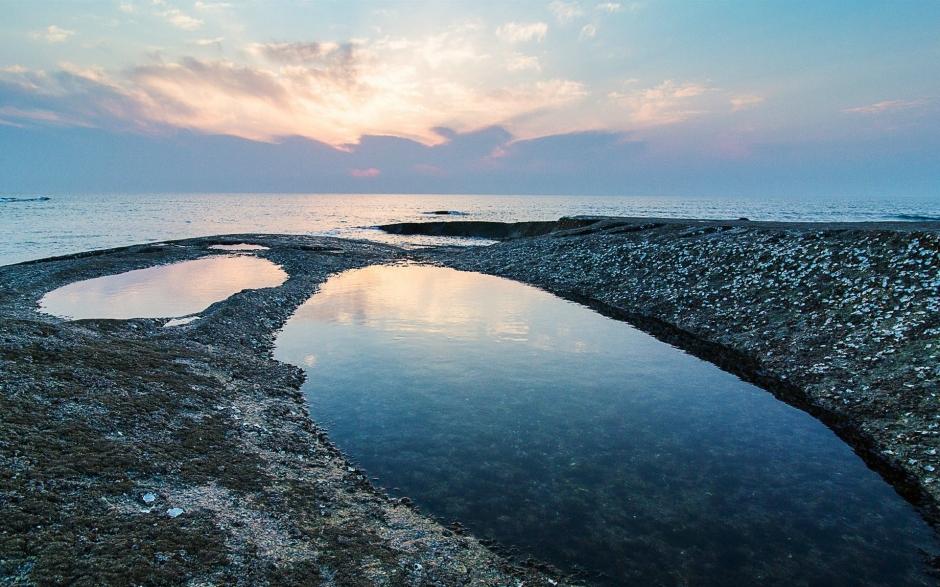 海边风景唯美图片 海边山石唯美清新风景图片(5) 第5页