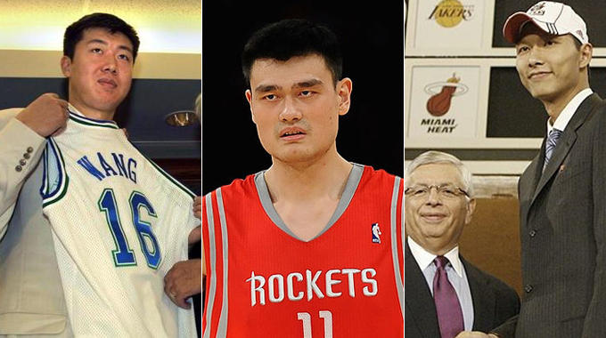 曾与NBA结缘的中国球员 大郅先驱姚明最成功 第1页