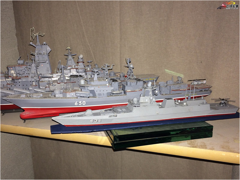 模型比军舰还多：俄海军沦落到用模型展示军力？ 第1页