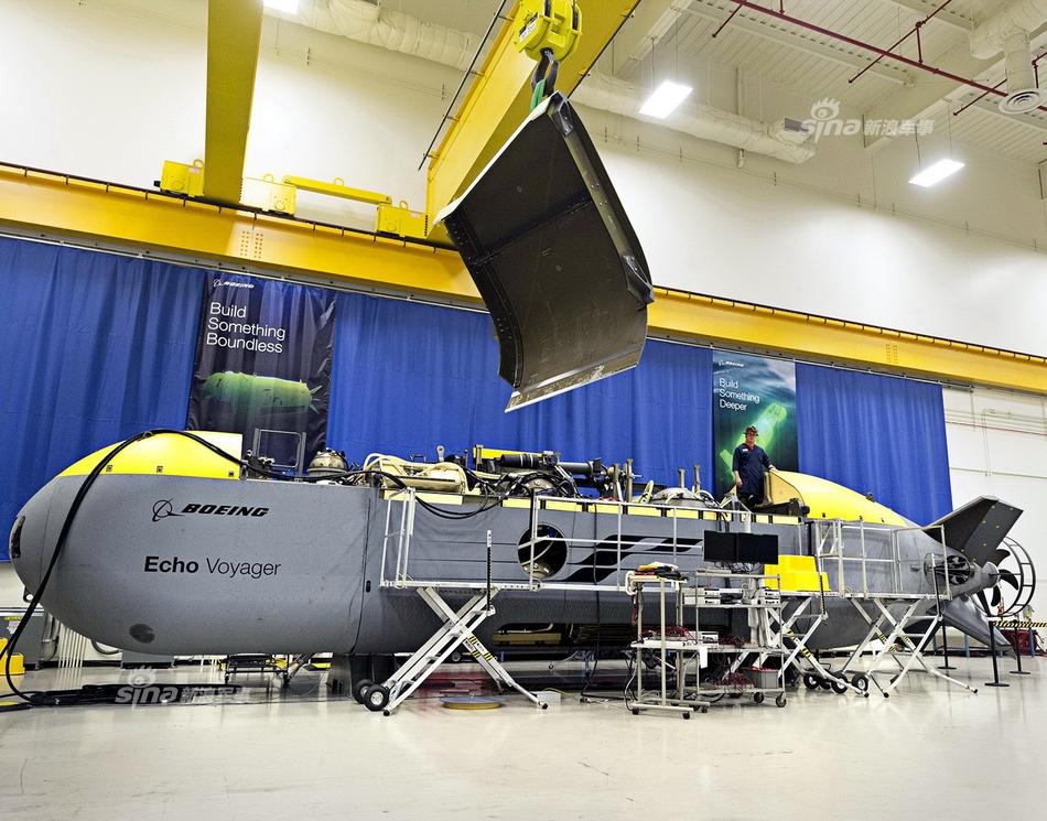 美国造世界最大无人潜航器
