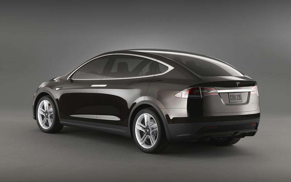 特斯拉model x prototype轿车桌面壁纸