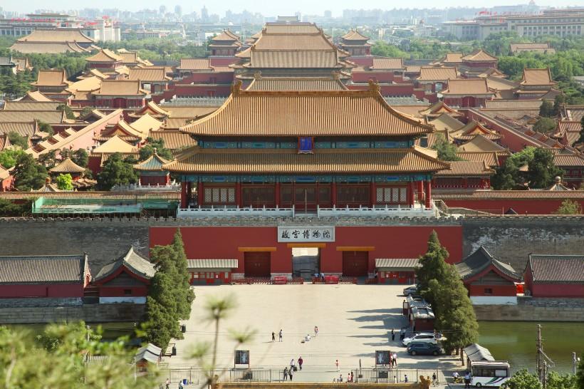 北京故宫风景图片