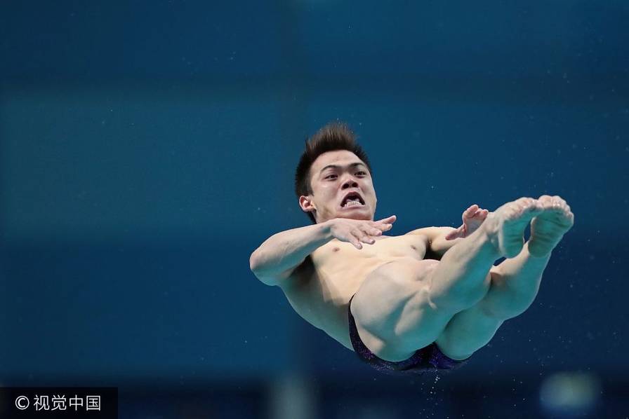 世锦赛跳水男子1米板 中国包揽冠亚军 第1页