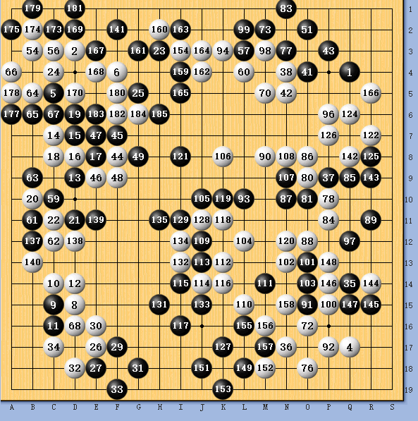 动图棋谱-金立杯冠军赛决赛 党毅飞完胜陈耀烨(6) 第6页