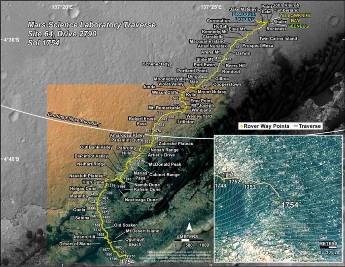 五年过去了 “好奇号”仍在捕捉神秘的火星景象(2) 第2页