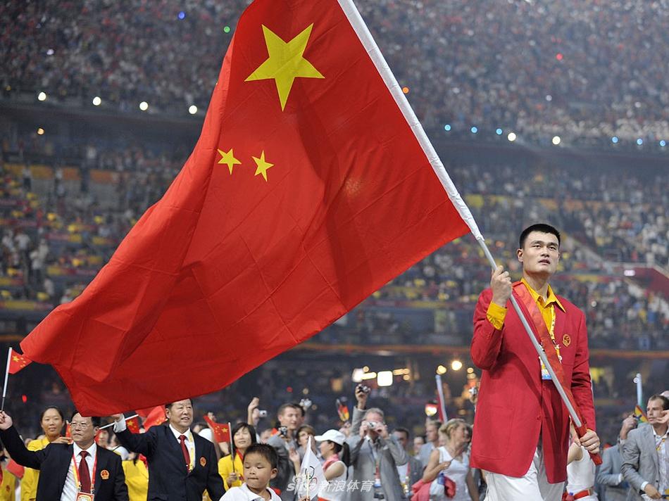 【回顾】北京奥运会姚明引领中国代表团入场_图片新闻_东方头条