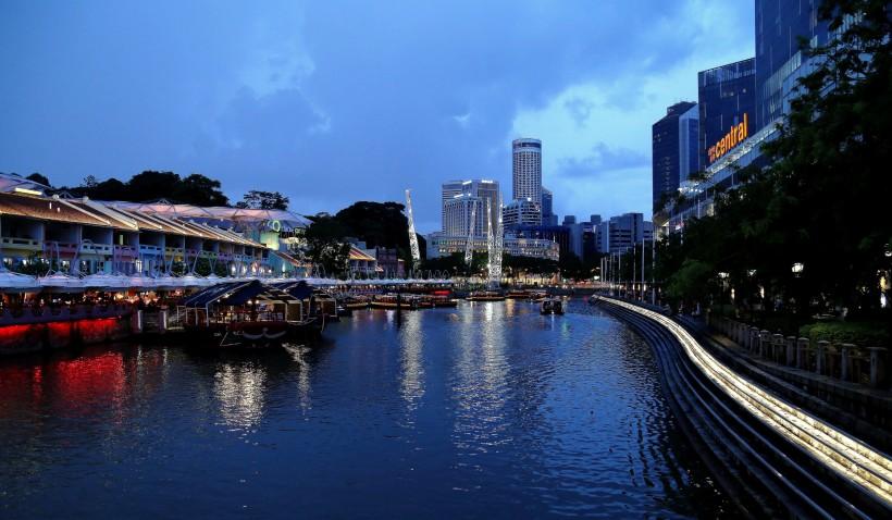 新加坡城市夜景图片(11) 第11页