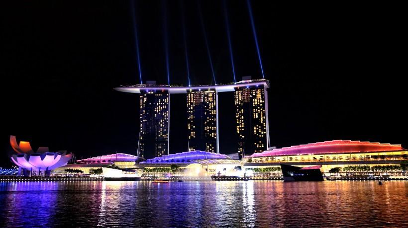 新加坡城市夜景图片(6) 第6页