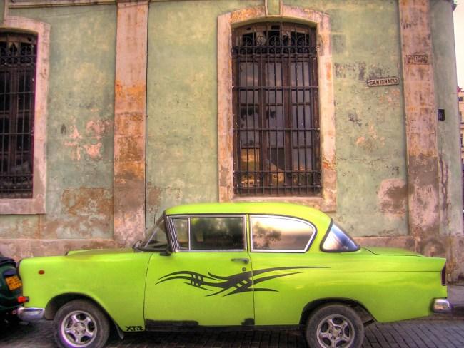 古巴哈瓦那的彩色老爷车 一次看个够(8) 第8页