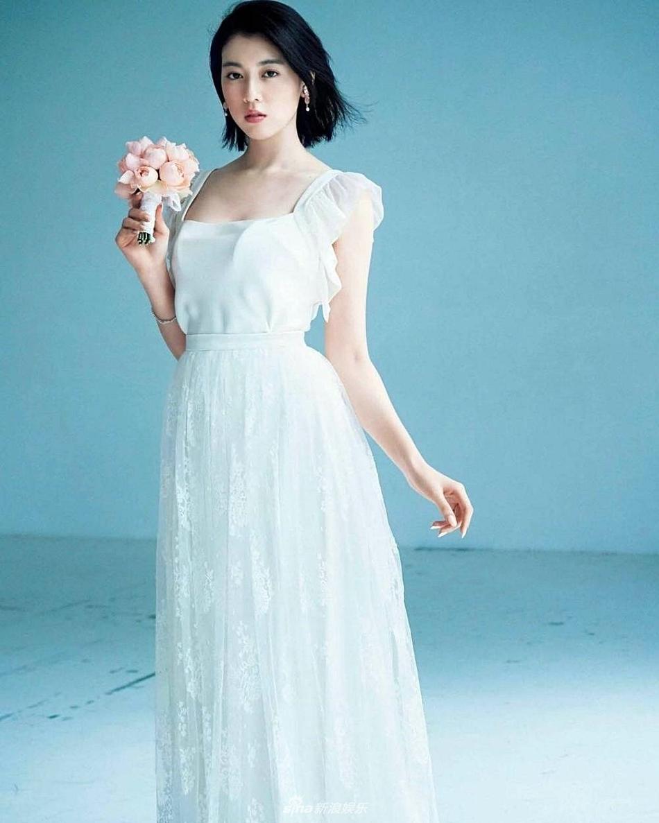 组图：日女星三吉彩花婚纱写真曝光 典雅庄重唯美大气(4) 第4页