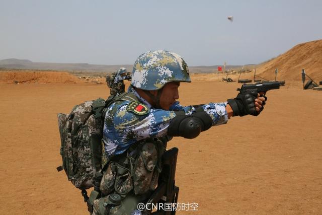 中国驻吉布提保障基地射击训练 第1页