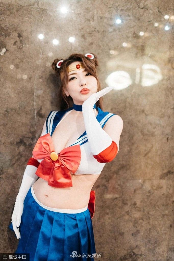 组图：冲田杏梨大玩变装 cosplay美少女战士摆可爱pose 第1页