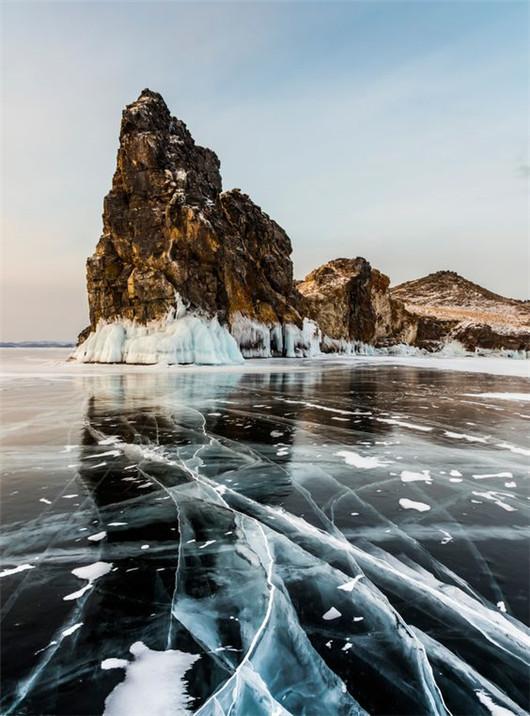 冰湖雪景风光图片(3) 第3页