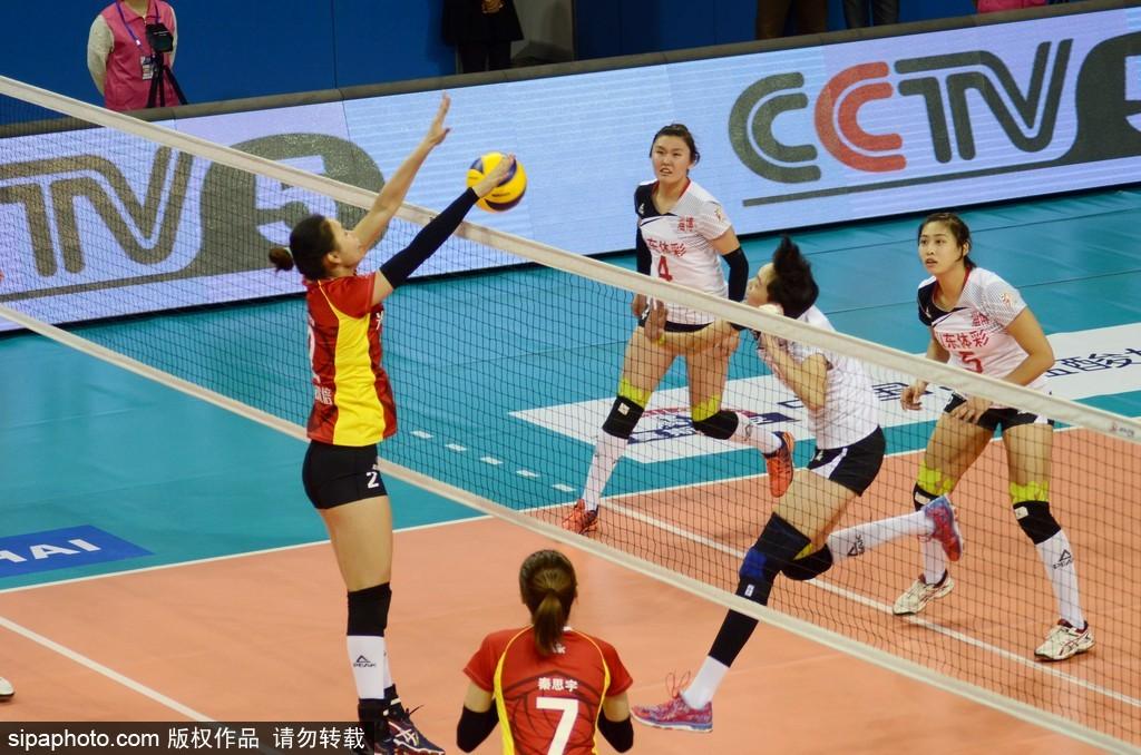 2017/18中国女排超级联赛次轮：上海3-1战胜山东(5) 第5页