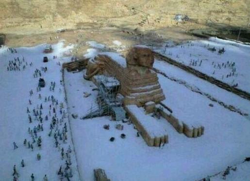 埃及下雪图片 第1页