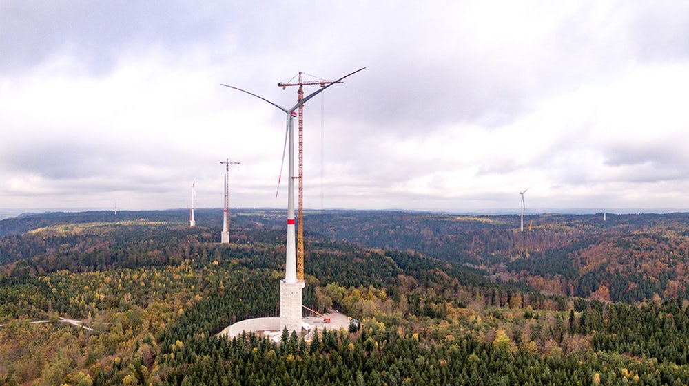 德国建设世界上最高的风力发电机 明年加入电网 第1页