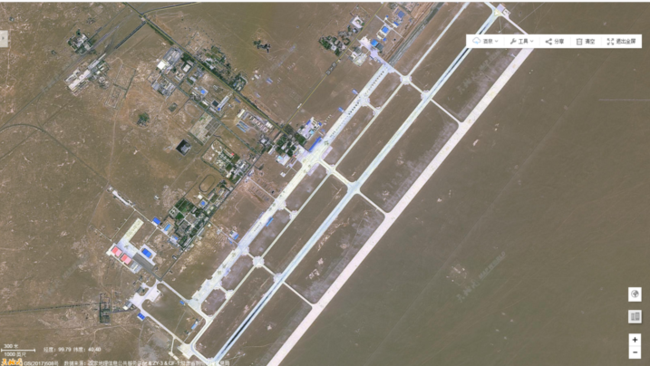 卫星图显示疑似两架教练-10已抵鼎新机场(4) 第4页