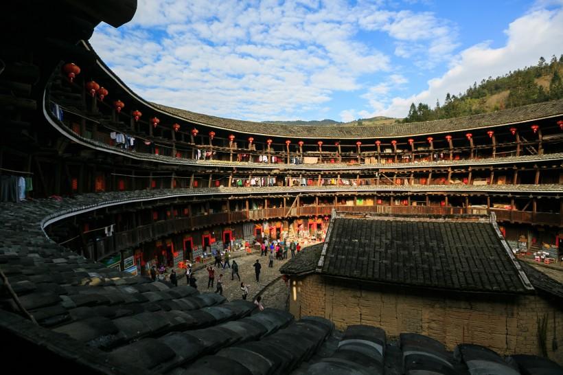 福建土楼建筑风景图片(2) 第2页