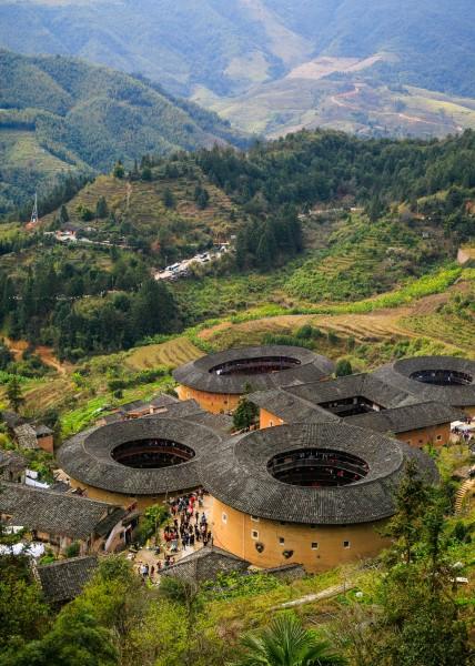 福建土楼建筑风景图片(4) 第4页