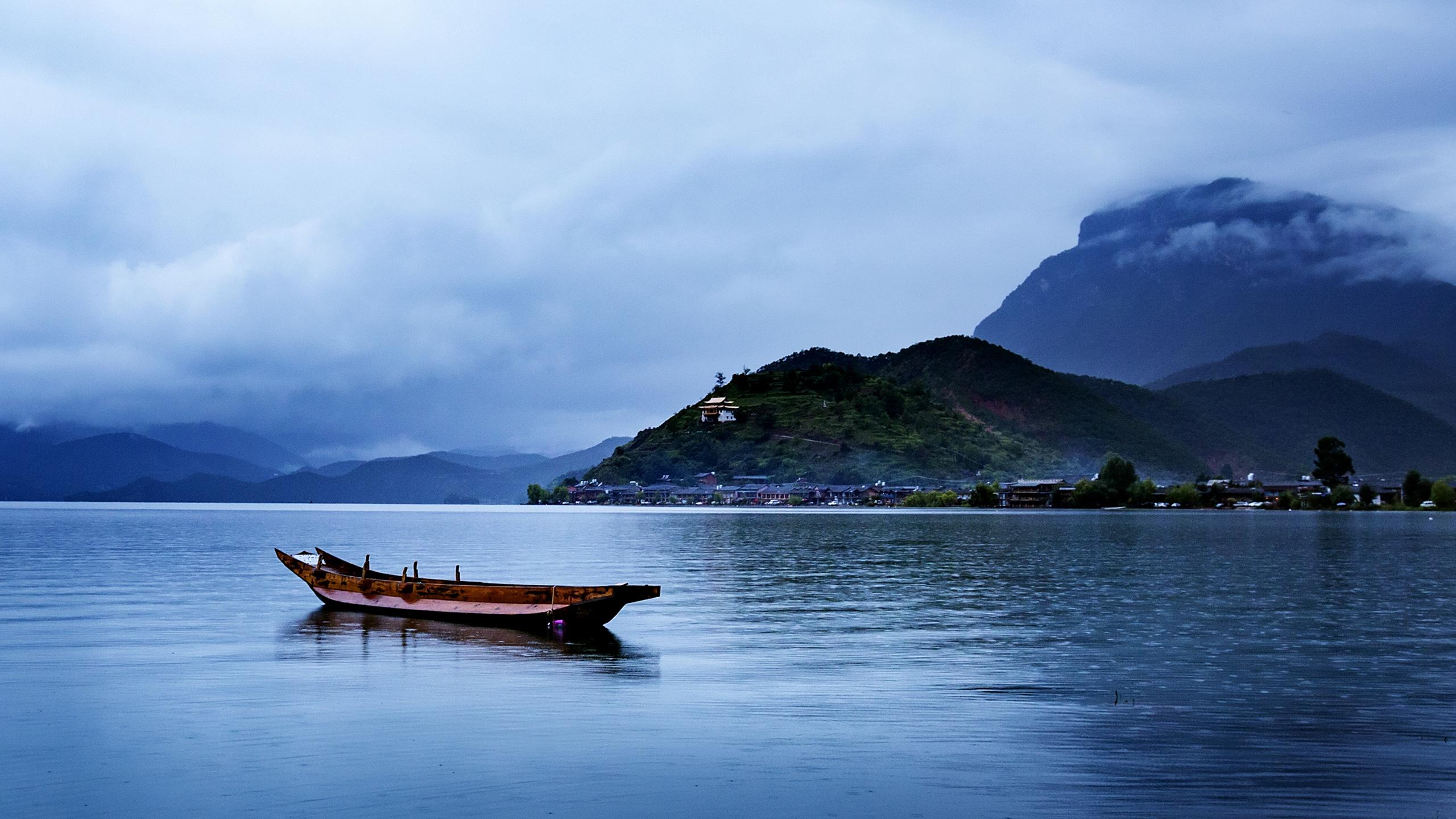 泸沽湖风景摄影高清宽屏桌面壁纸 第1页