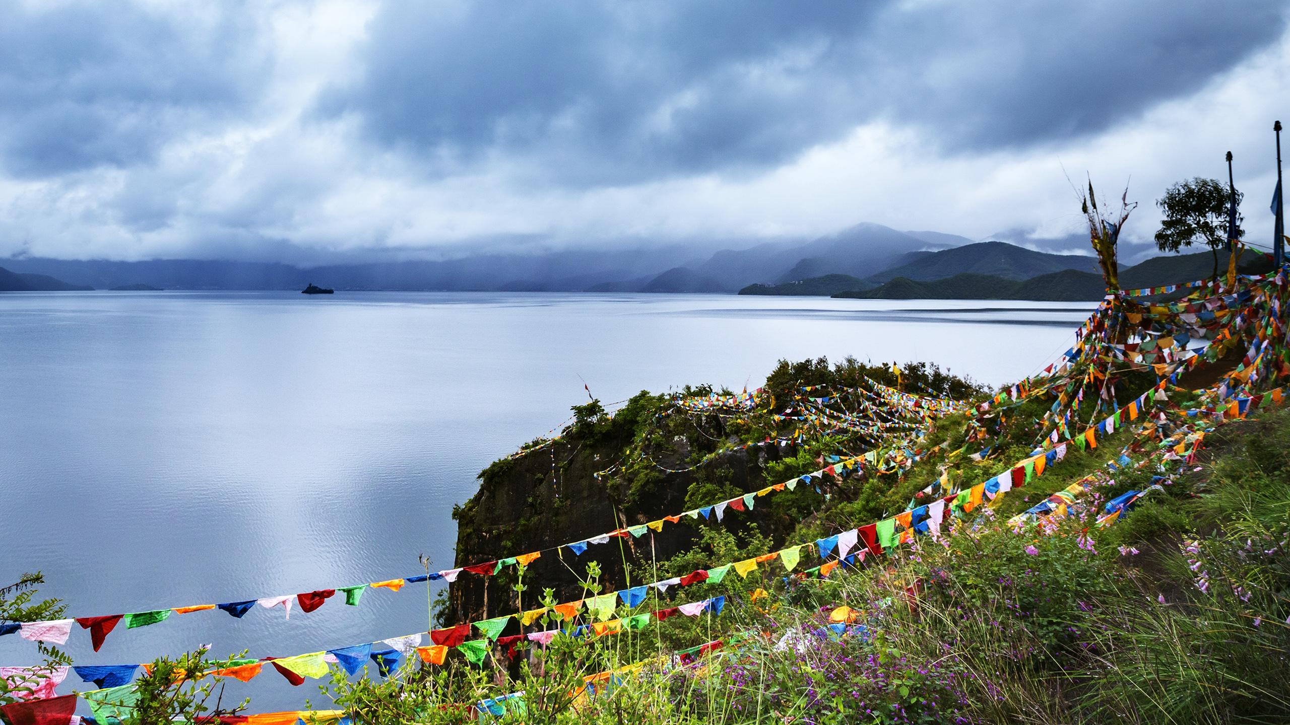 泸沽湖风景摄影高清宽屏桌面壁纸(3) 第3页