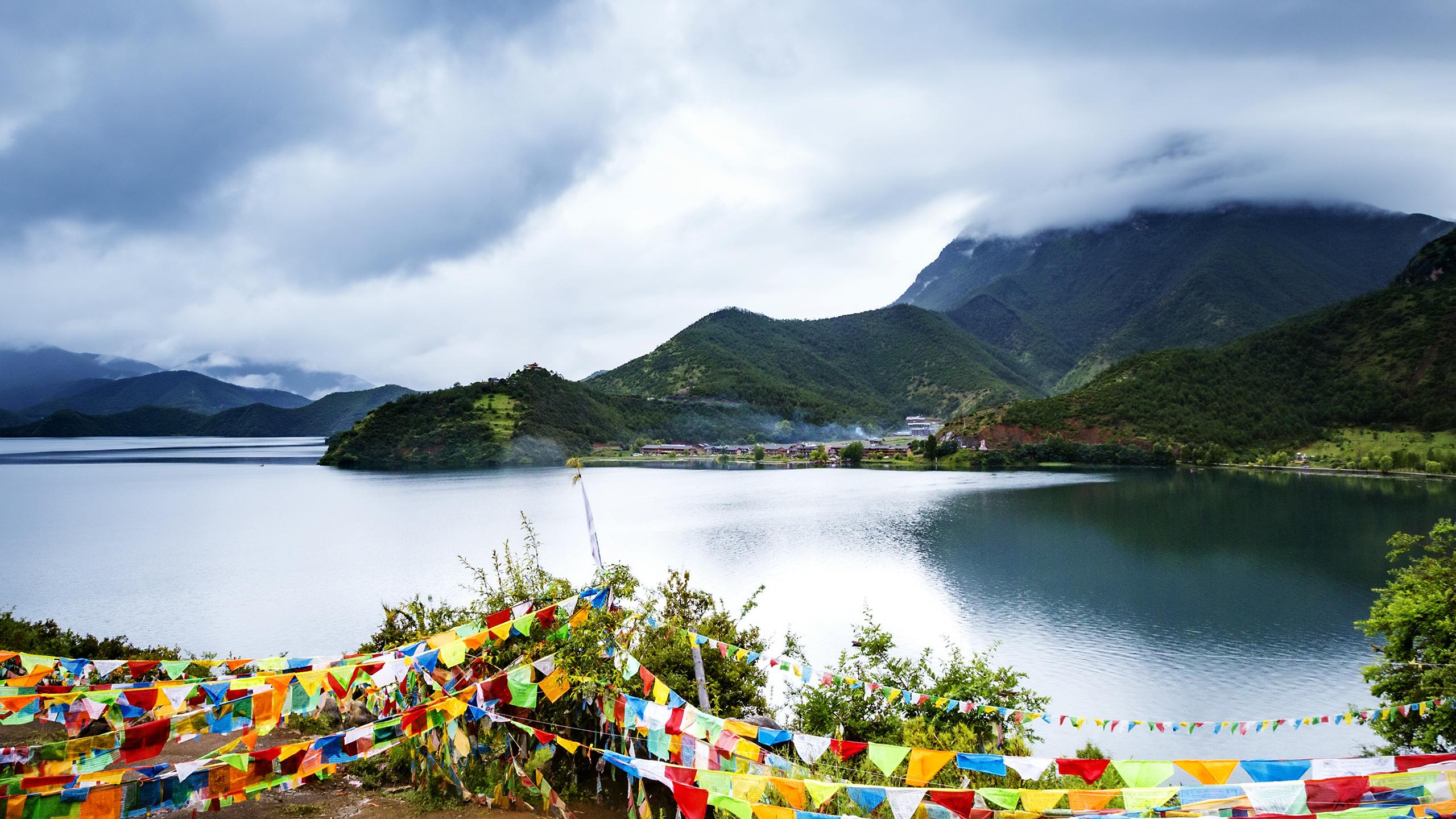 泸沽湖风景摄影高清宽屏桌面壁纸(4) 第4页