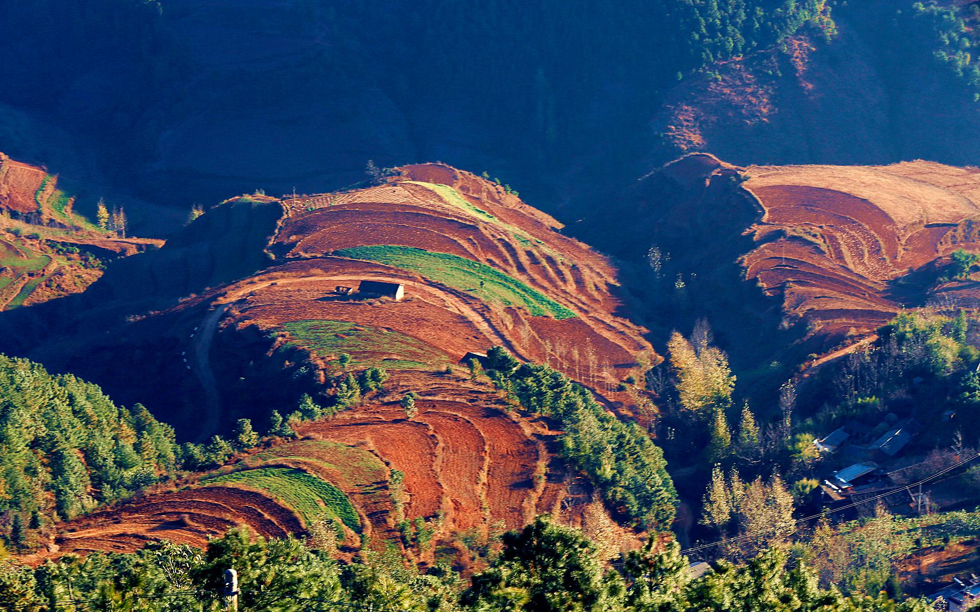 东川红土地自然风景图片大全欣赏(15) 第15页